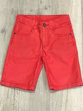 Esprit Vibrant Red Boys Shorts Size 5Y 110cm 100% Cotton